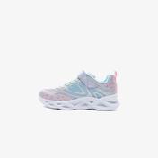 Skechers Twisty Brights-Dazzle Flash Çocuk Gri Spor Ayakkabı