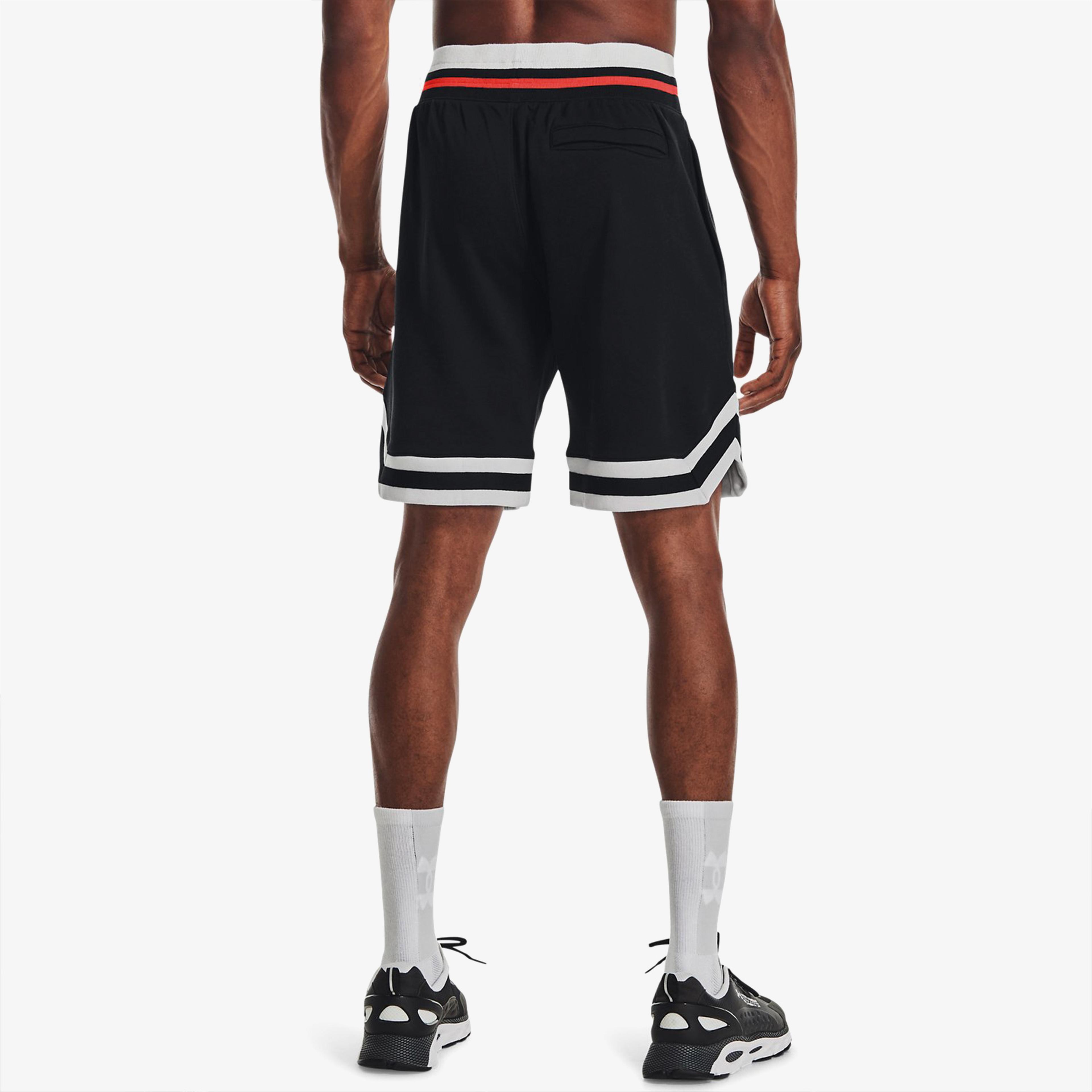 Under Armour Rival Fleece Alma Mater Erkek Siyah Şort