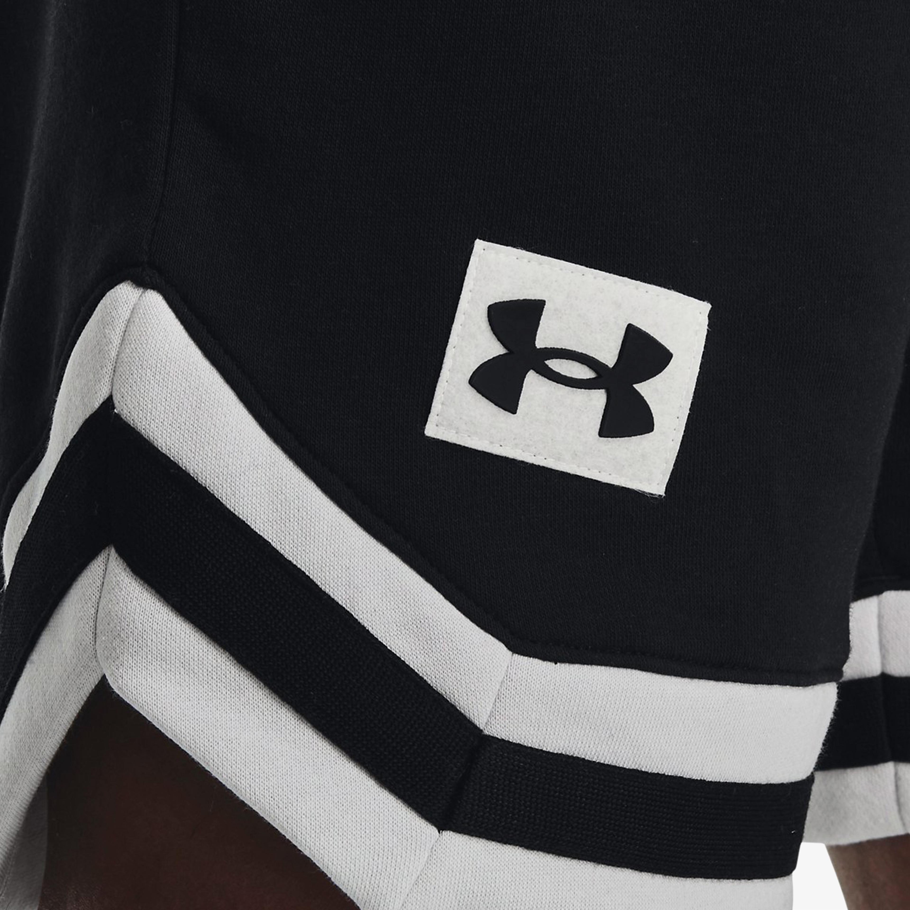 Under Armour Rival Fleece Alma Mater Erkek Siyah Şort