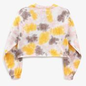 Vans WM Grunge Wash Crop Kadın Renkli Sweatshirt