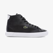 Lacoste Gripshot Mid Erkek Deri Siyah - Beyaz Spor Ayakkabı