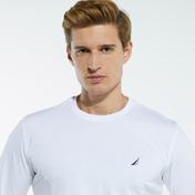 Nautica Erkek Beyaz Uzun Kollu T-Shirt