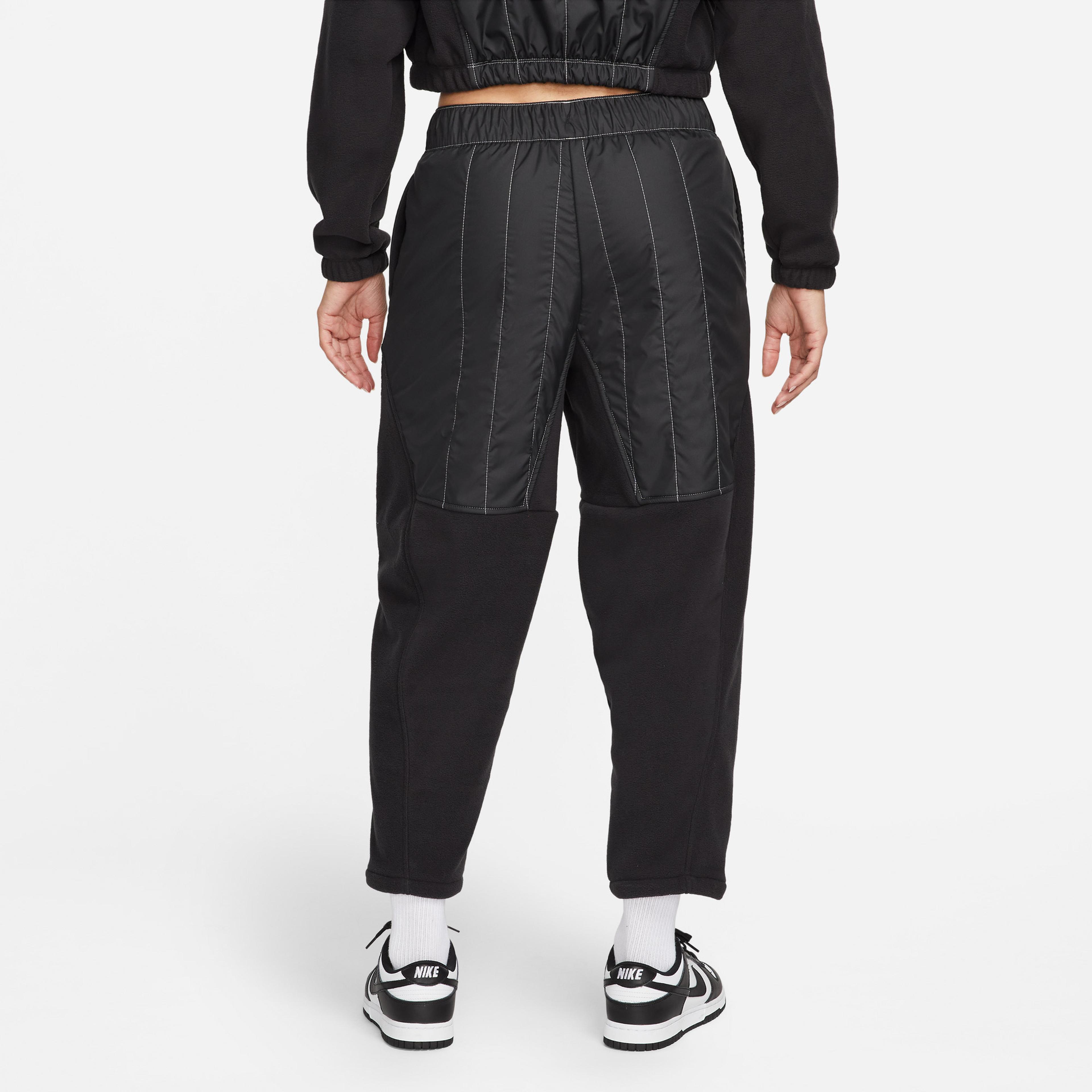 Nike Sportswear Swoosh Kadın Siyah Eşofman Altı