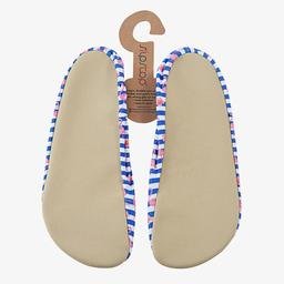 Slipstop Stripe Mavi Kadın Havuz Ayakkabısı