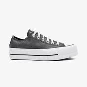 Converse Chuck Taylor All Star Lift Ox Kadın Platform Gri Sneaker