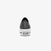 Converse Chuck Taylor All Star Lift Ox Kadın Platform Gri Sneaker