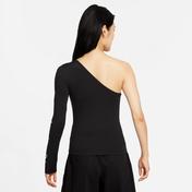 Nike Sportswear Asymmetrical Kadın Siyah T-Shirt
