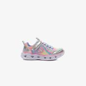 Skechers Heart Lights - Rainbow Lux Çocuk Gri Spor Ayakkabı