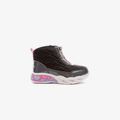 Skechers Sweetheart Lights Çocuk Siyah Bot