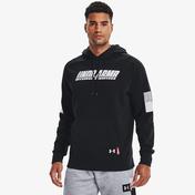 Under Armour Baseline Fleece Pulloever Erkek Siyah Sweatshirt