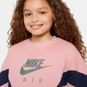 Nike Air French Terry  Çocuk Pembe Sweatshirt