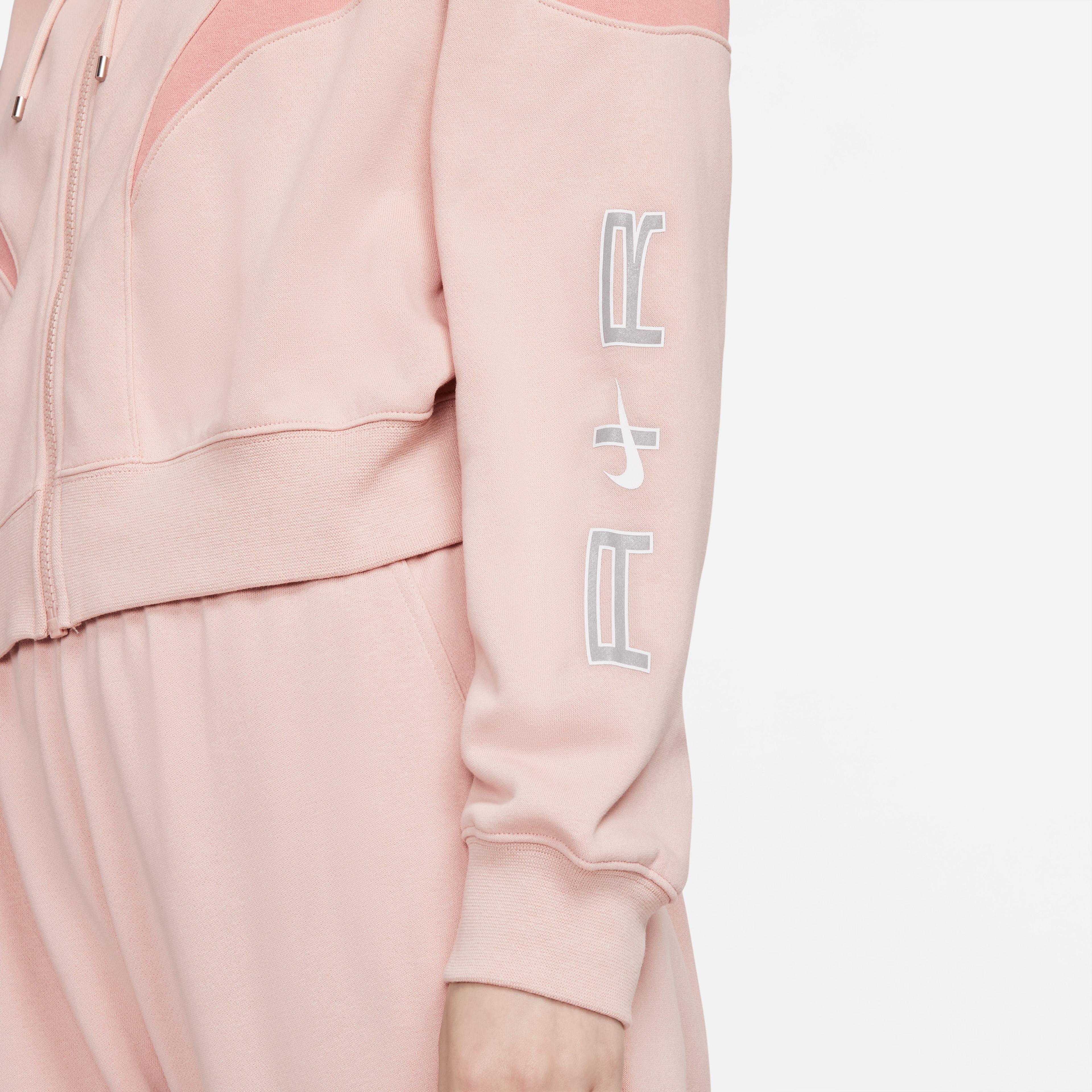 Nike Air Zip Kadın Pembe Eşofman Üstü