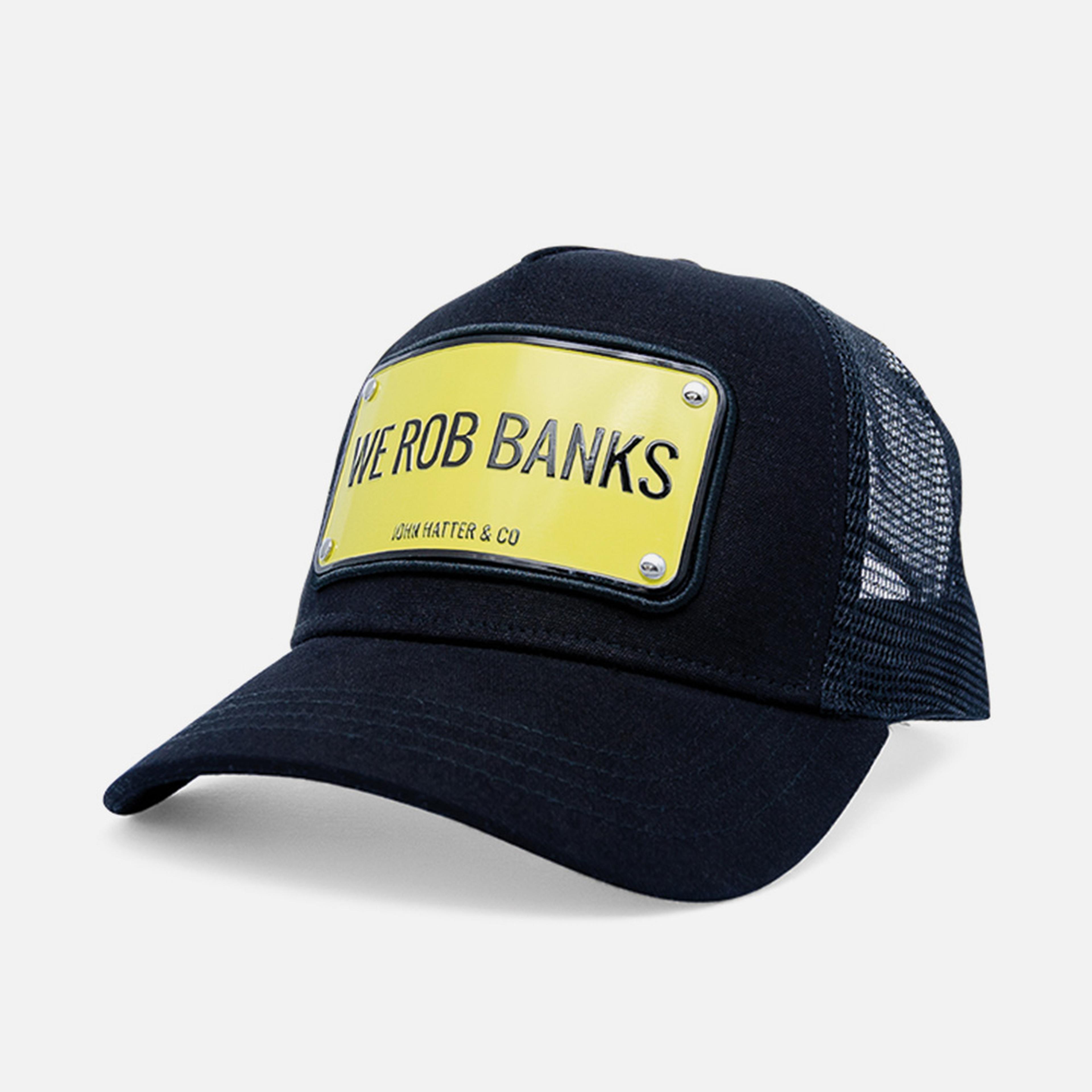 John Hatter We Rob Banks Unisex Siyah Şapka