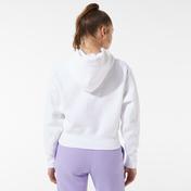 Champion Kadın Kapüşonlu Beyaz Sweatshirt