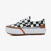 Vans Era Stacked Kadın Platform Bej-Siyah Sneaker