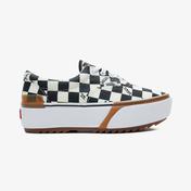 Vans Era Stacked Kadın Platform Bej-Siyah Sneaker
