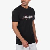 Columbia Csc Retro Squiggle Ss Erkek Siyah T-shirt