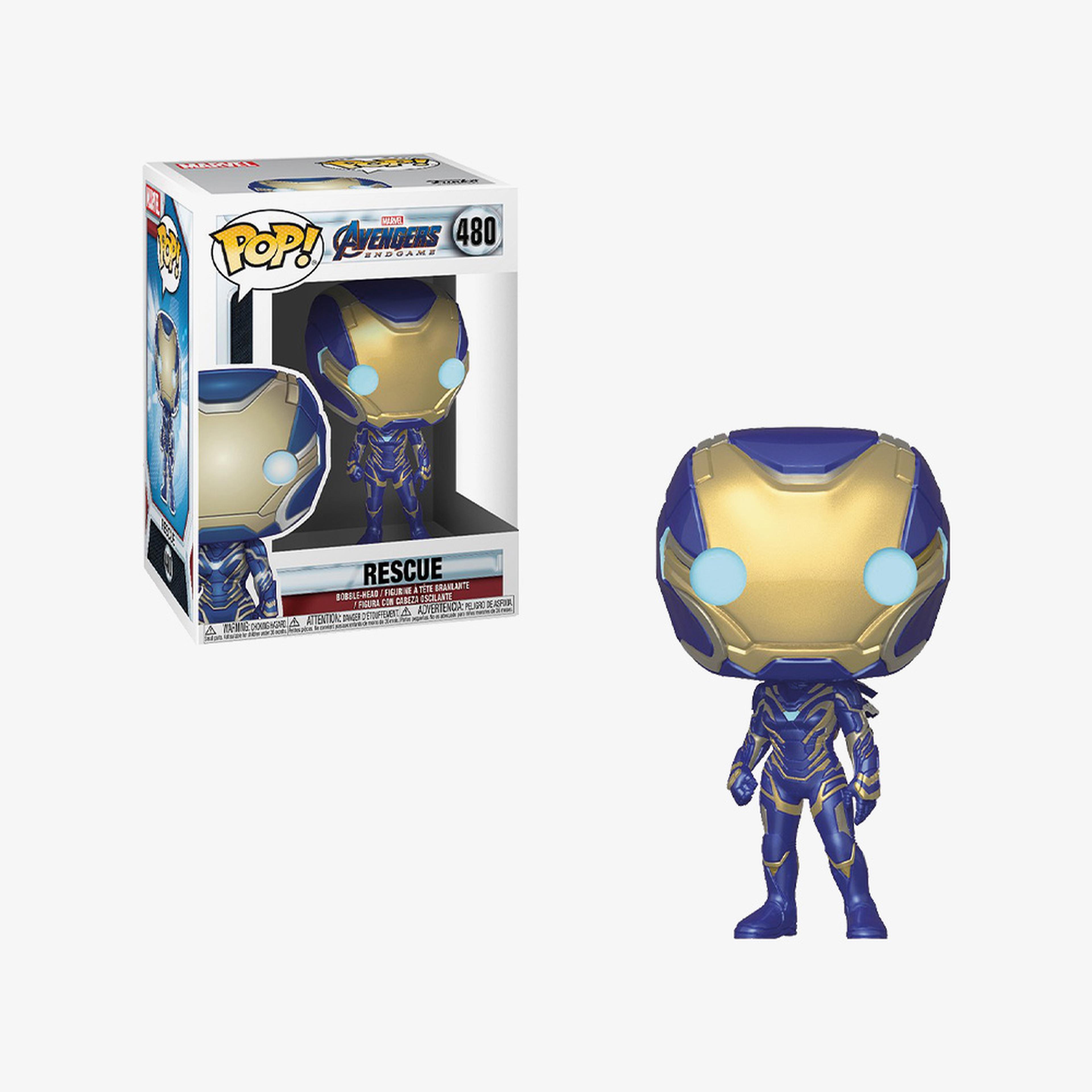 Funko POP-Marvel: Avengers Endgame-Rescue Unisex Renkli Figür