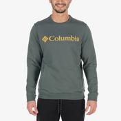 Columbia Lodge Crew Erkek Yeşil Sweatshirt