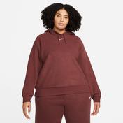 Nike Sportswear Essentials Plush Kadın Kahverengi Sweatshirt