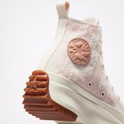 Converse Run Star Hike Crafted Jacquard Platform Kadın Pembe Sneaker