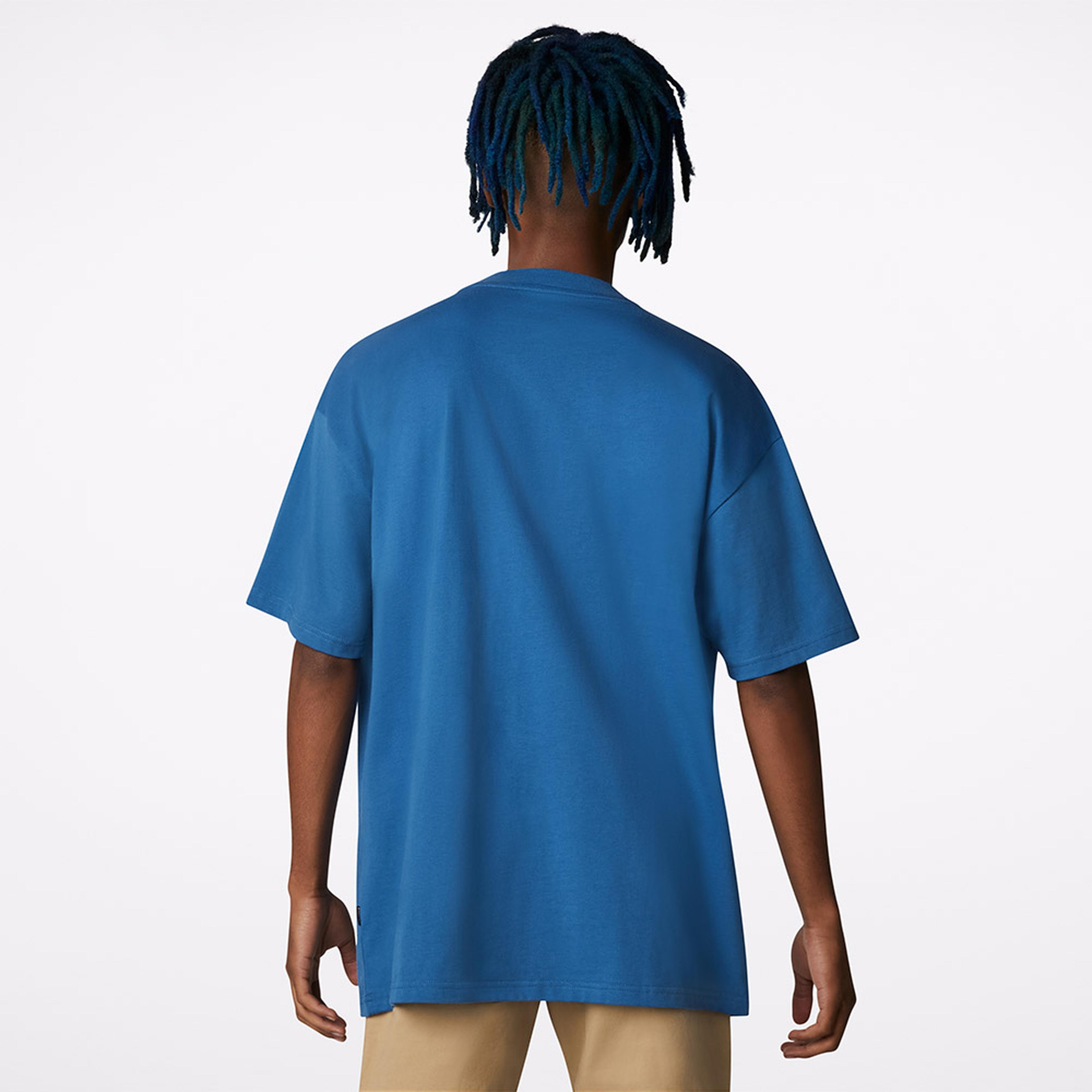 Converse Retro Gamer Erkek Mavi T-Shirt
