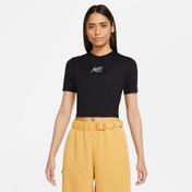 Nike Sportswear Air Crop Kadın Siyah T-Shirt