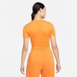Nike Sportswear Crop Kadın Turuncu T-Shirt