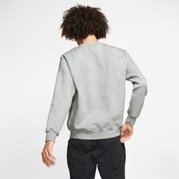 Nike Sportswear Club Fleece Sweatshirt Erkek Gri Sweatshirt