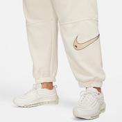 Nike Sportswear Swoosh Kadın Krem Eşofman Altı