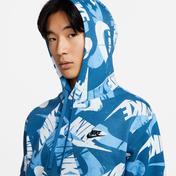 Nike Sportswear Sport Essentials+ Kapüşonlu Erkek Mavi Sweatshirt