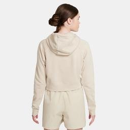 Nike Sportswear Essential Kapüşonlu Kadın Bej Sweatshirt
