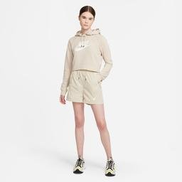 Nike Sportswear Essential Kapüşonlu Kadın Bej Sweatshirt