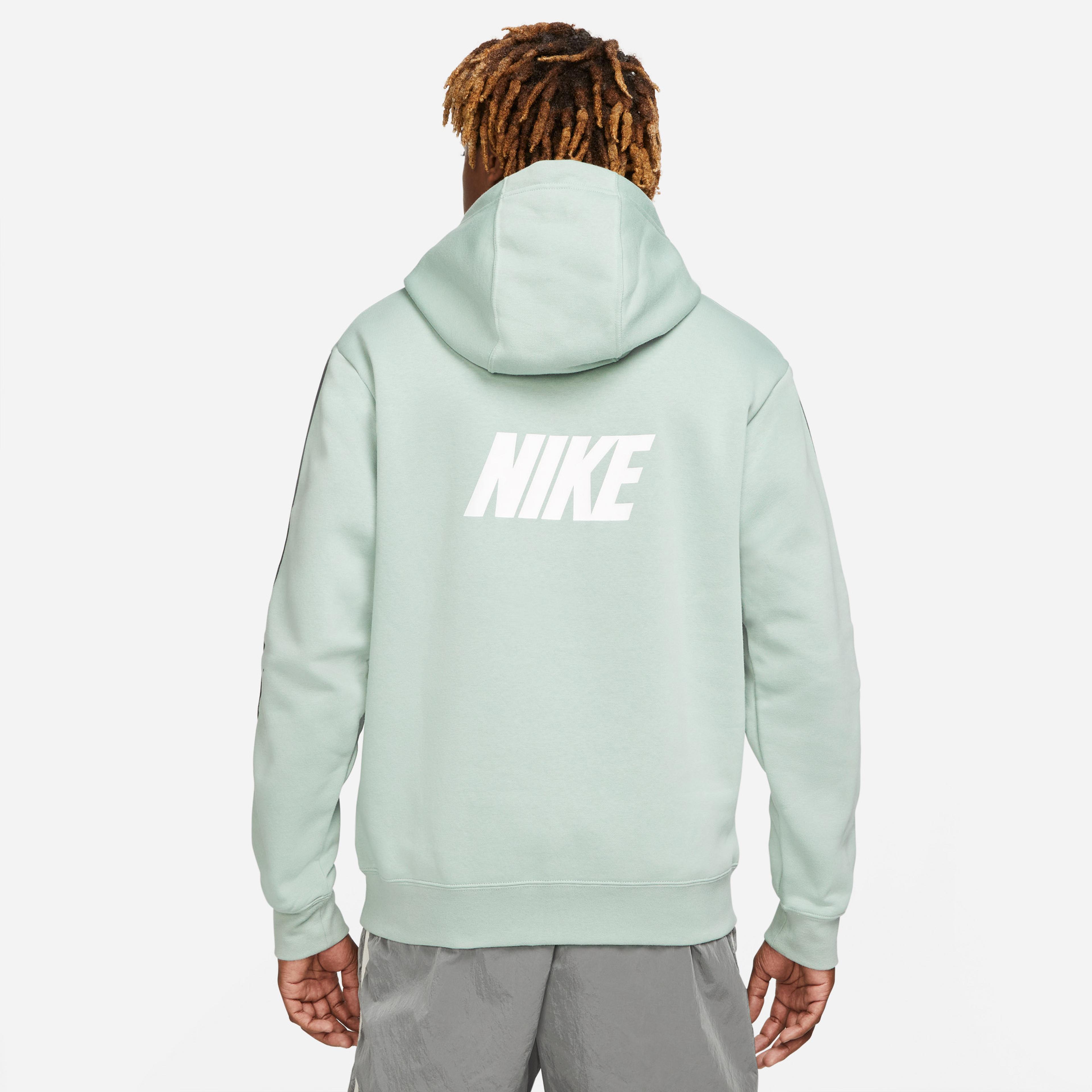 Nike Sportswear Kapüşonlu Erkek Yeşil Sweatshirt