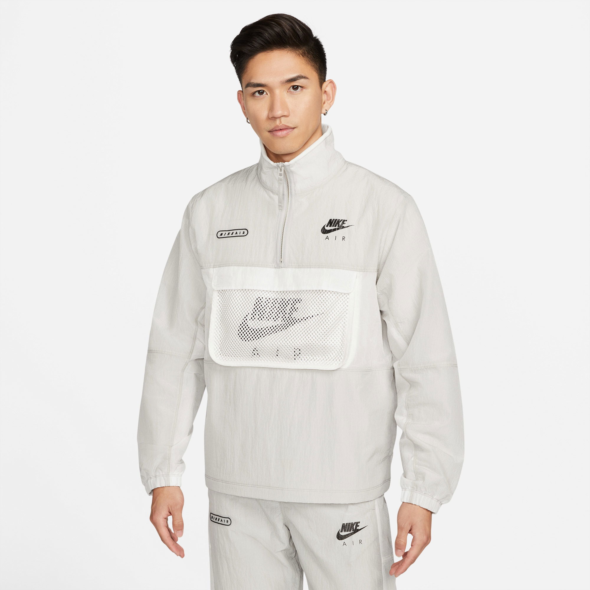 nike air gri sweatshirt