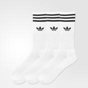 adidas Solid Crew Unisex Beyaz Çorap