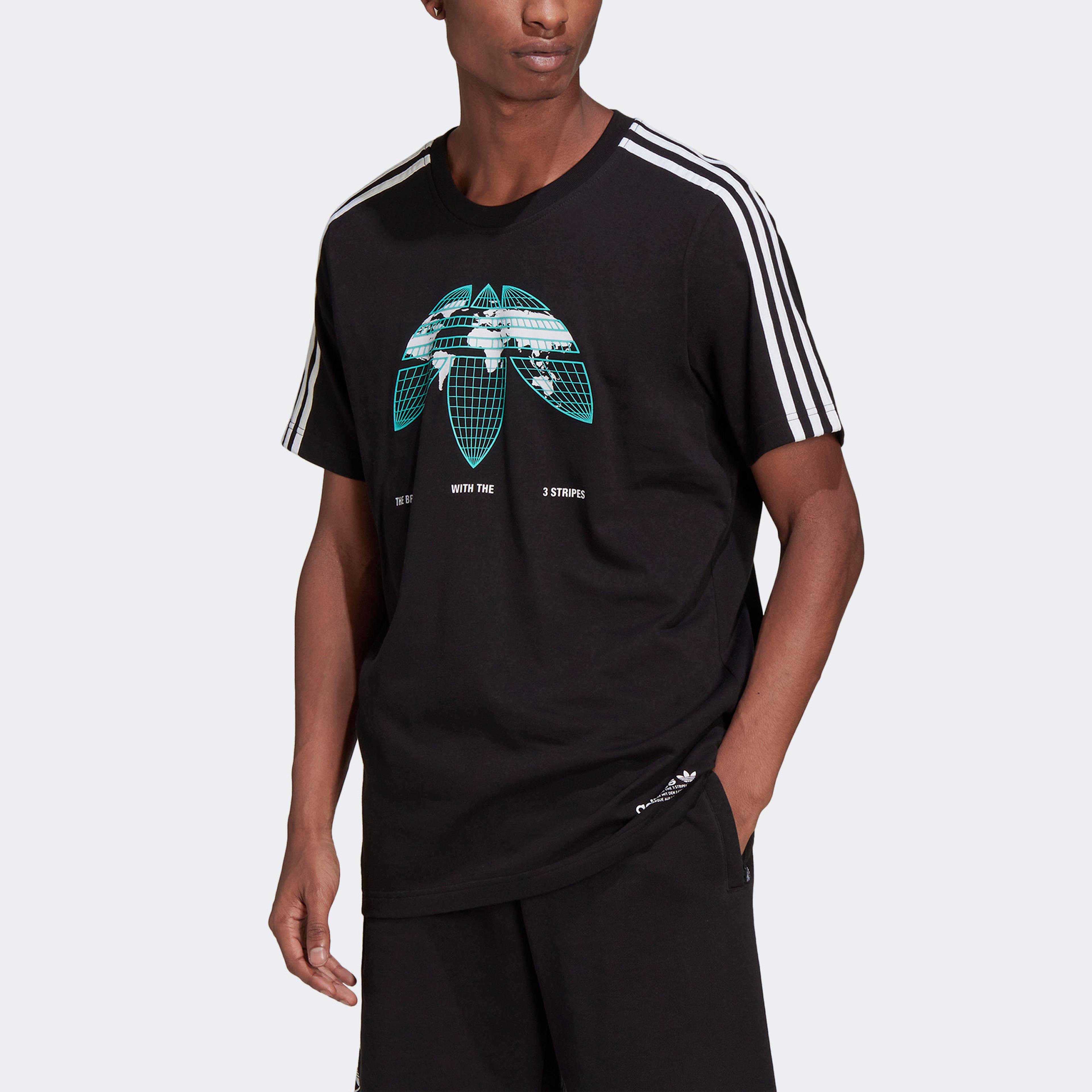 adidas United Erkek Siyah T-Shirt