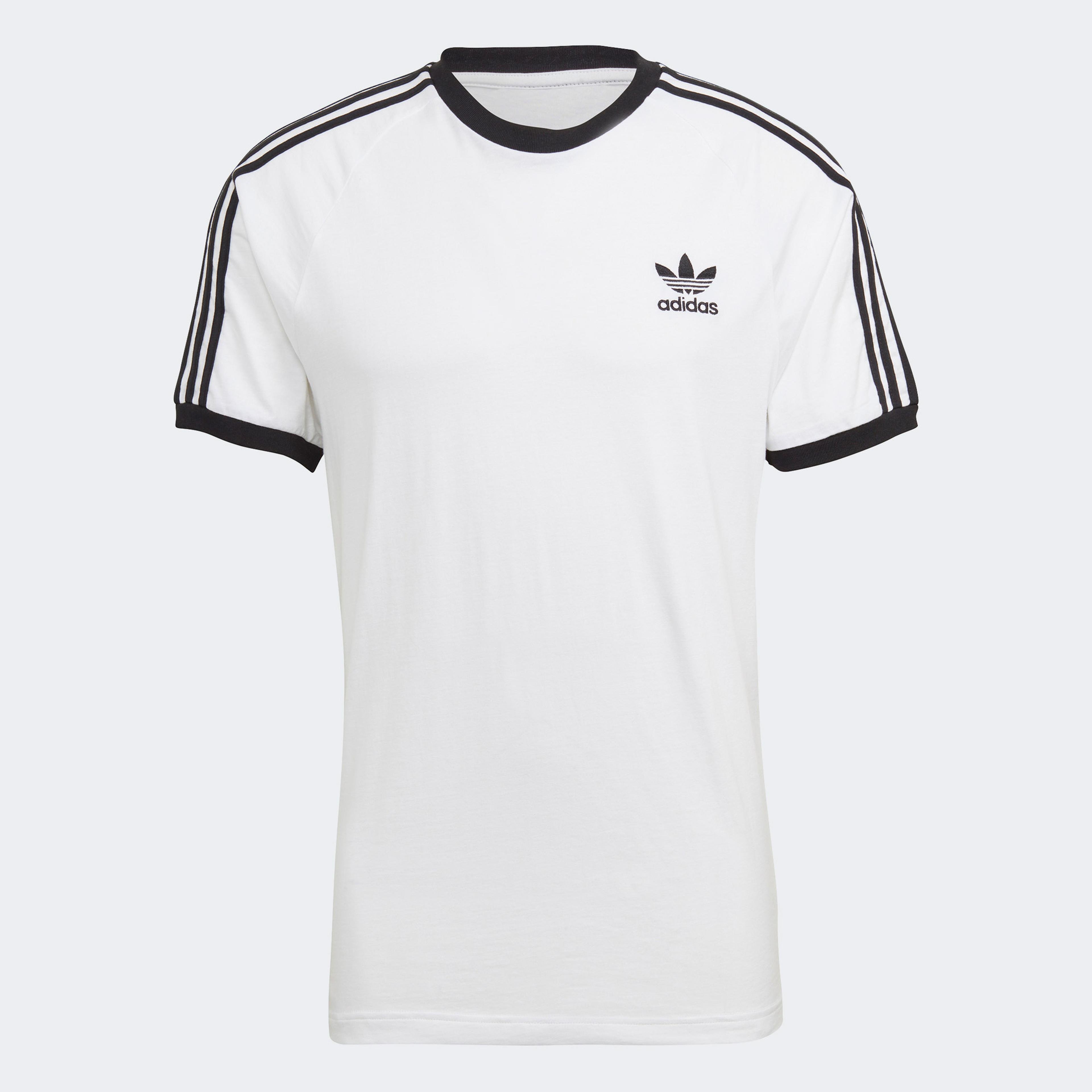 adidas Adicolor Classics 3-Stripes Erkek Beyaz T-Shirt