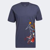adidas Dame Avatar Erkek Lacivert T-Shirt