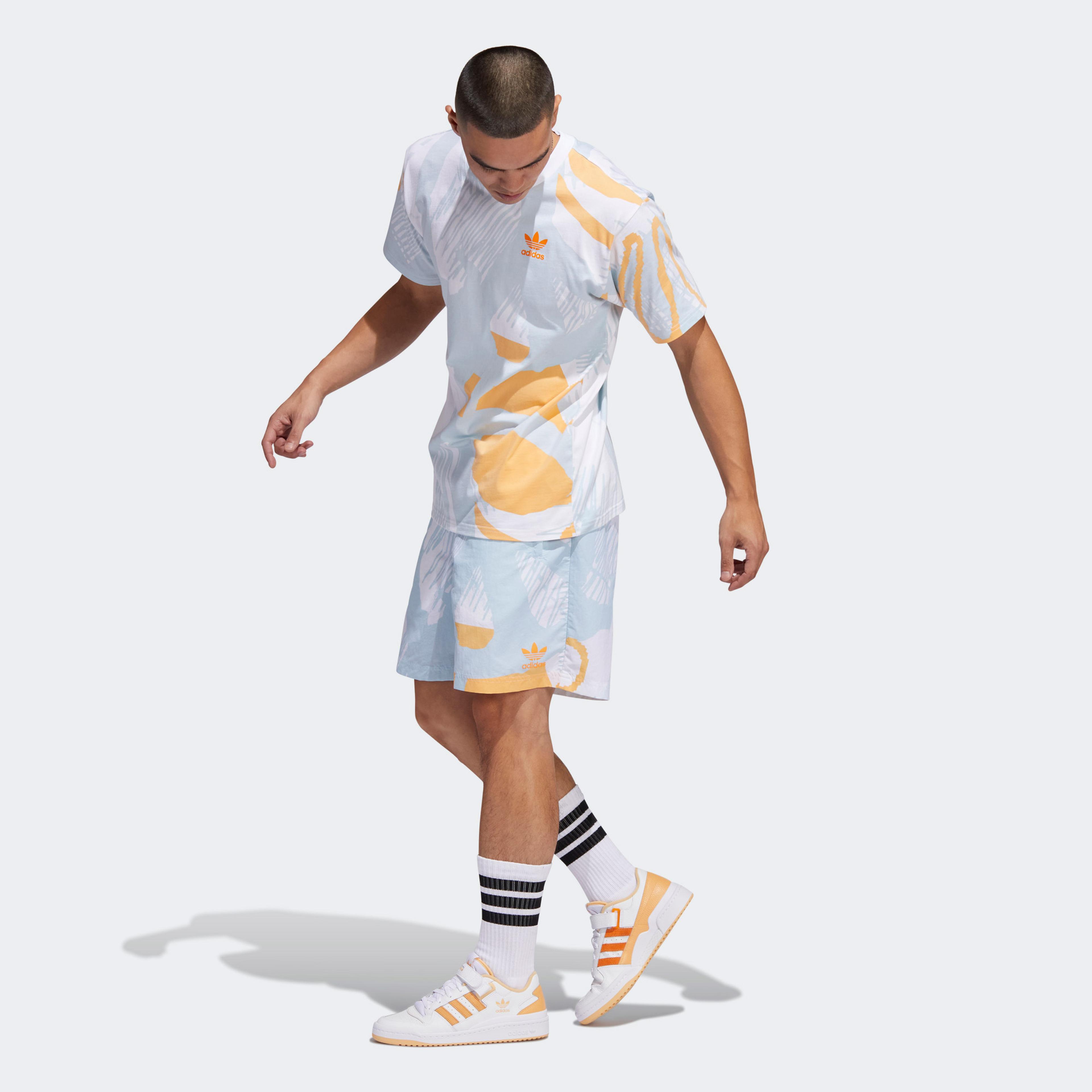 adidas Aop Erkek Lacivert Şort