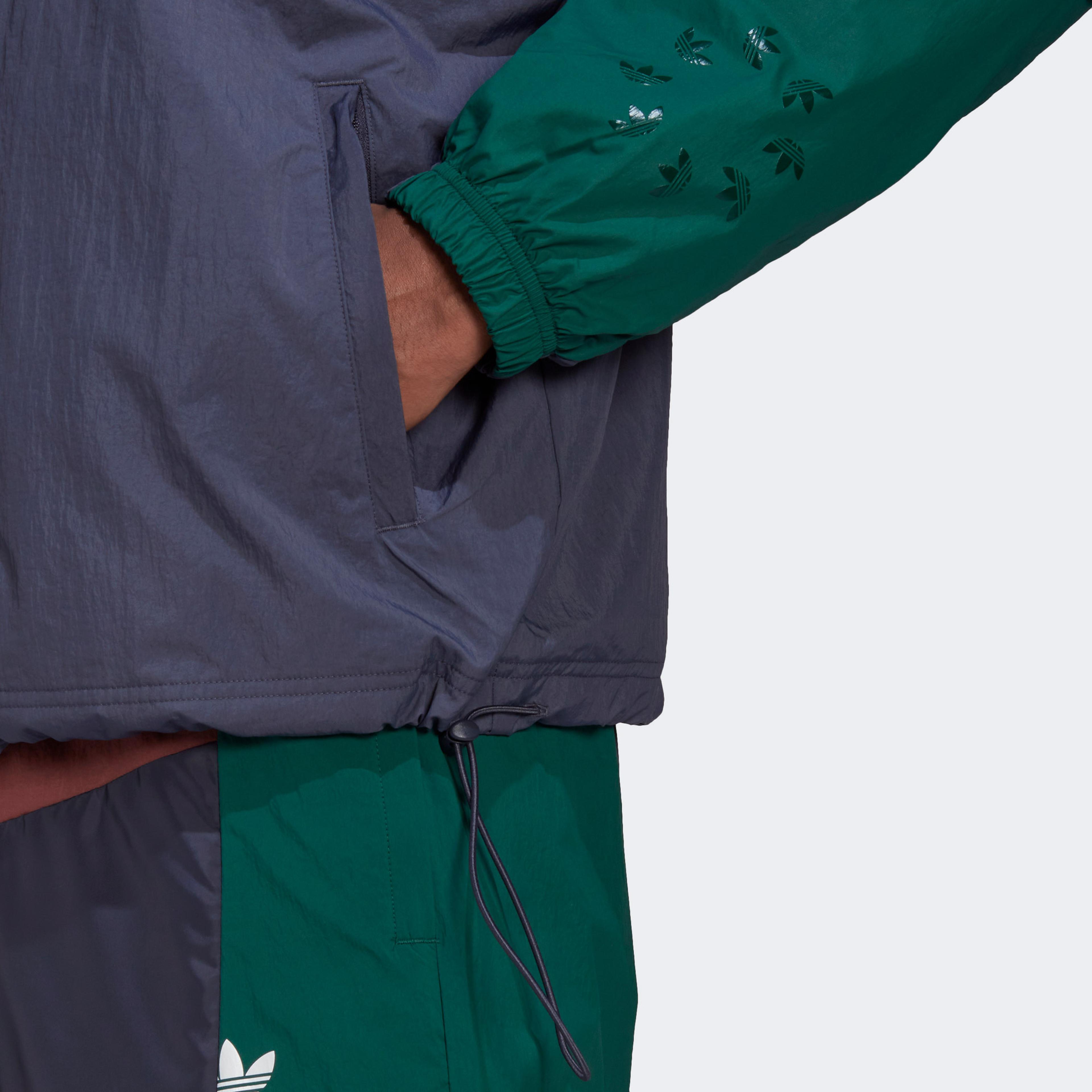 adidas Adicolor Colorblock Erkek Lacivert Eşofman Üstü