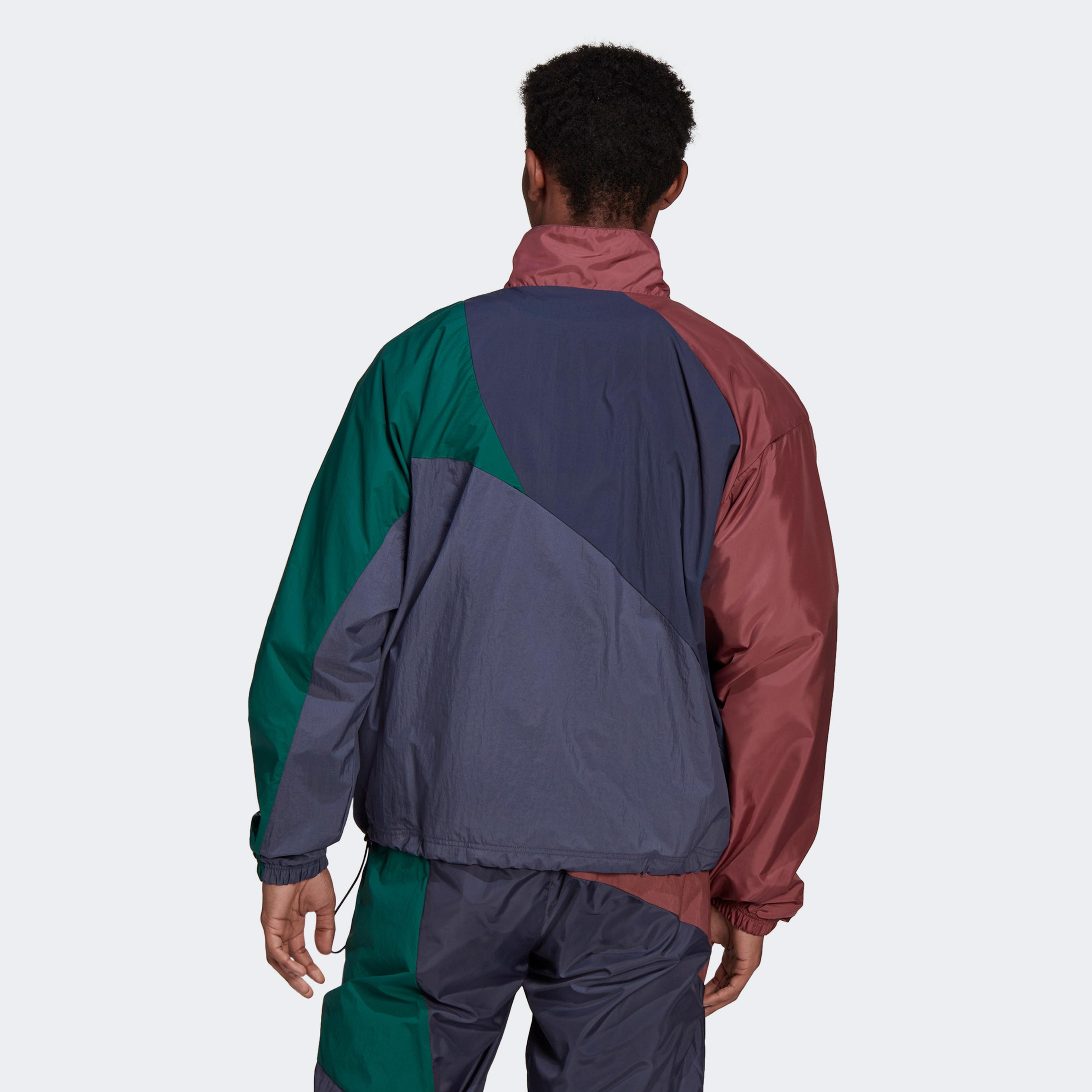 adidas Adicolor Colorblock Erkek Lacivert Eşofman Üstü