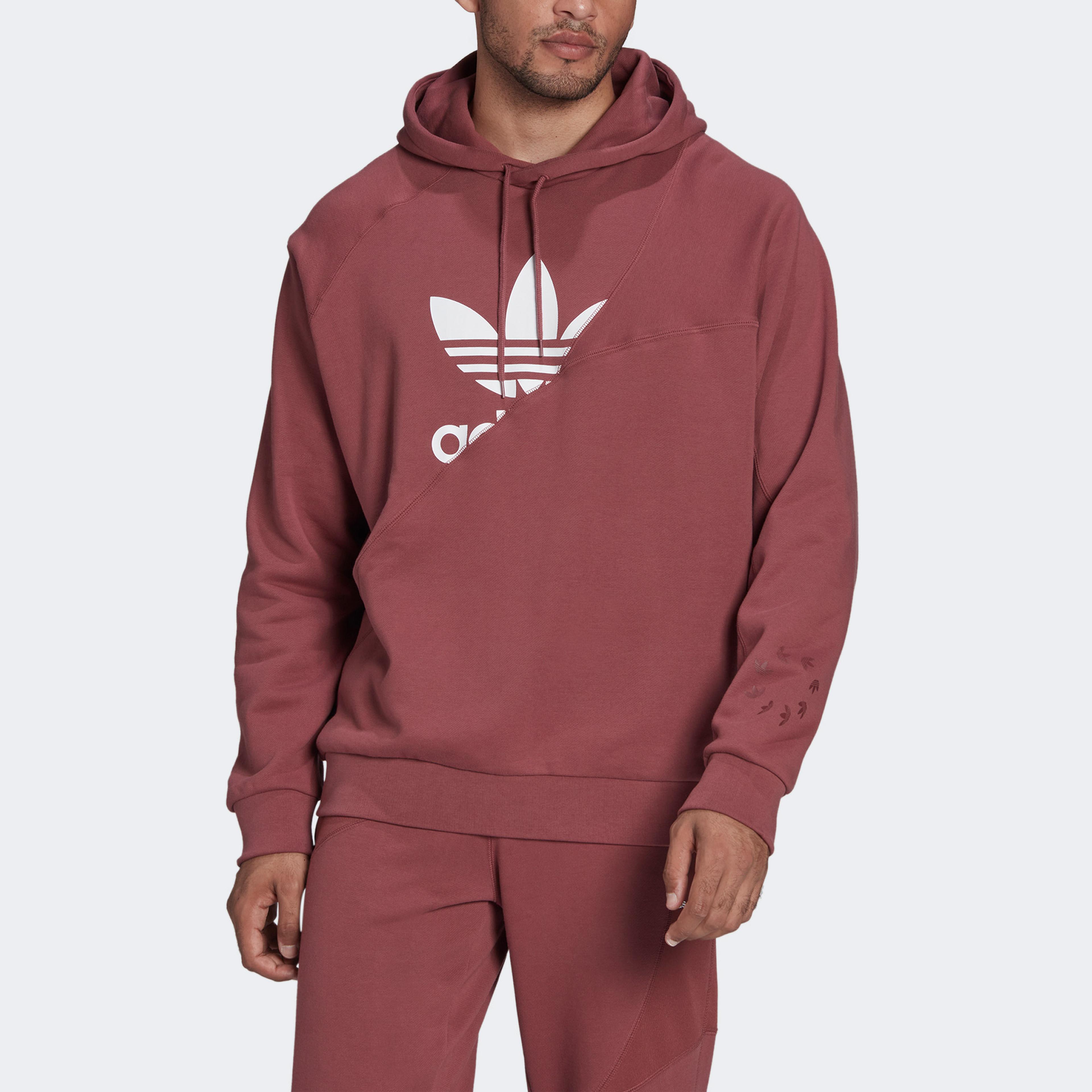adidas Adicolor French Terry Erkek Kırmızı Sweatshirt