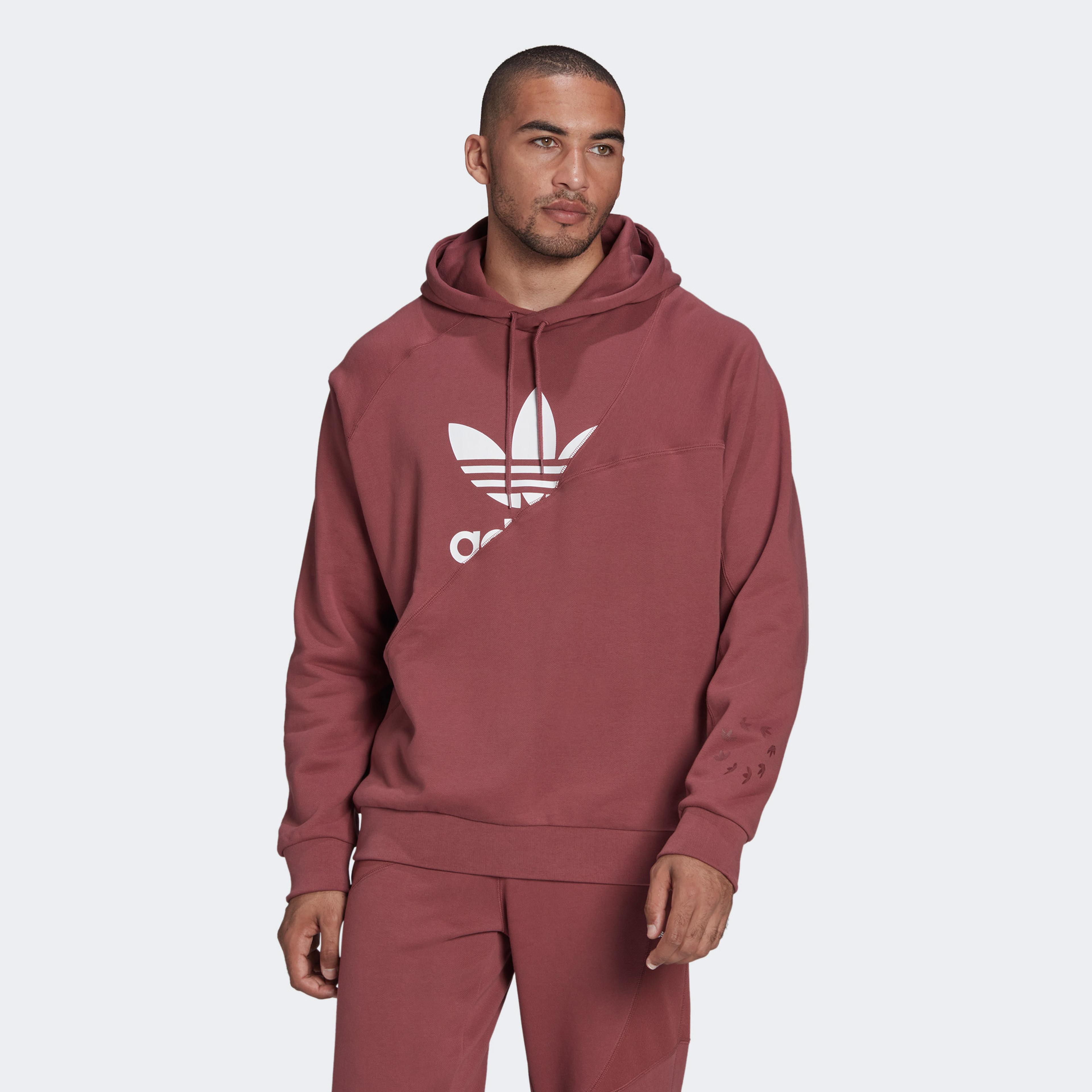 adidas Adicolor French Terry Erkek Kırmızı Sweatshirt