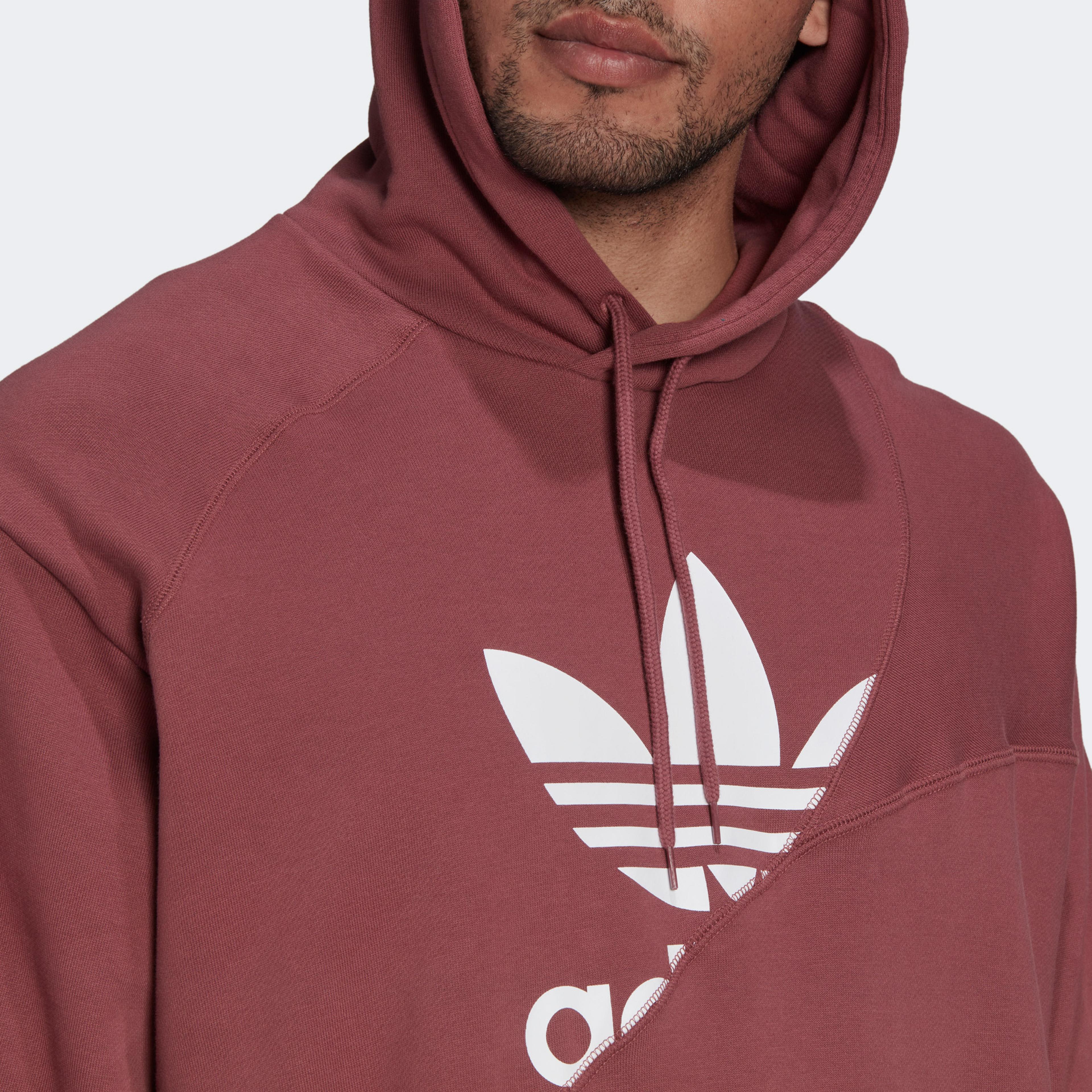 adidas Adicolor French Terry Erkek Kırmızı Sweatshirt