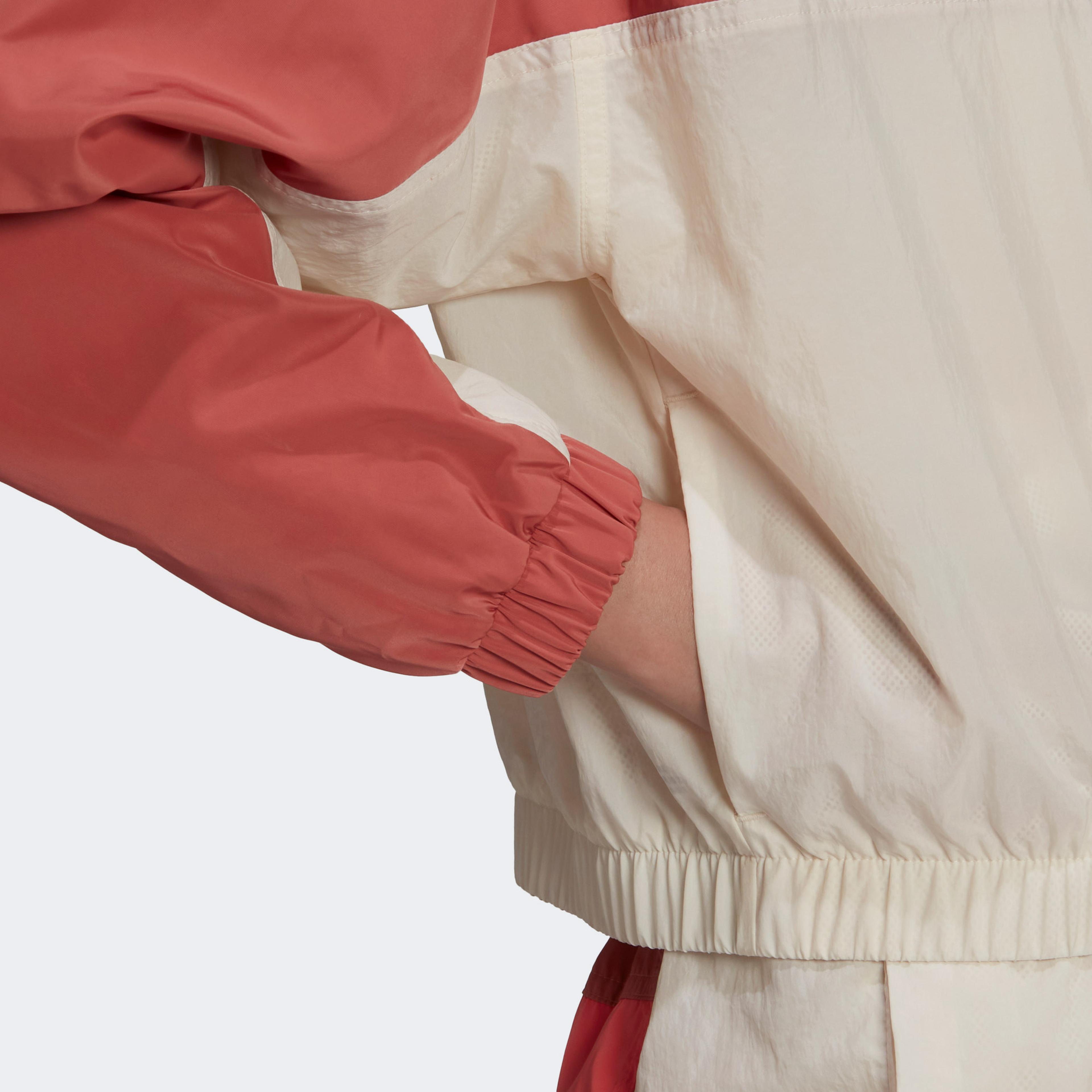 adidas Adicolor Colorblock Kadın Turuncu Eşofman Üstü