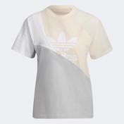 adidas Adicolor Split Trefoil Kadın Gri T-Shirt