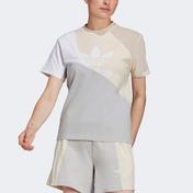 adidas Adicolor Split Trefoil Kadın Gri T-Shirt