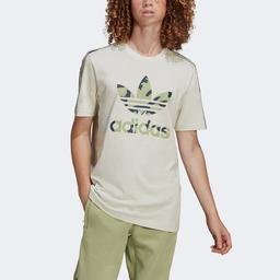 adidas Graphics Camo Erkek Krem T-Shirt