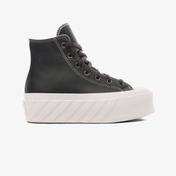 Converse Chuck Taylor All Star Lift 2X Matte Metallic Ultra Platform Kadın Gri Sneaker